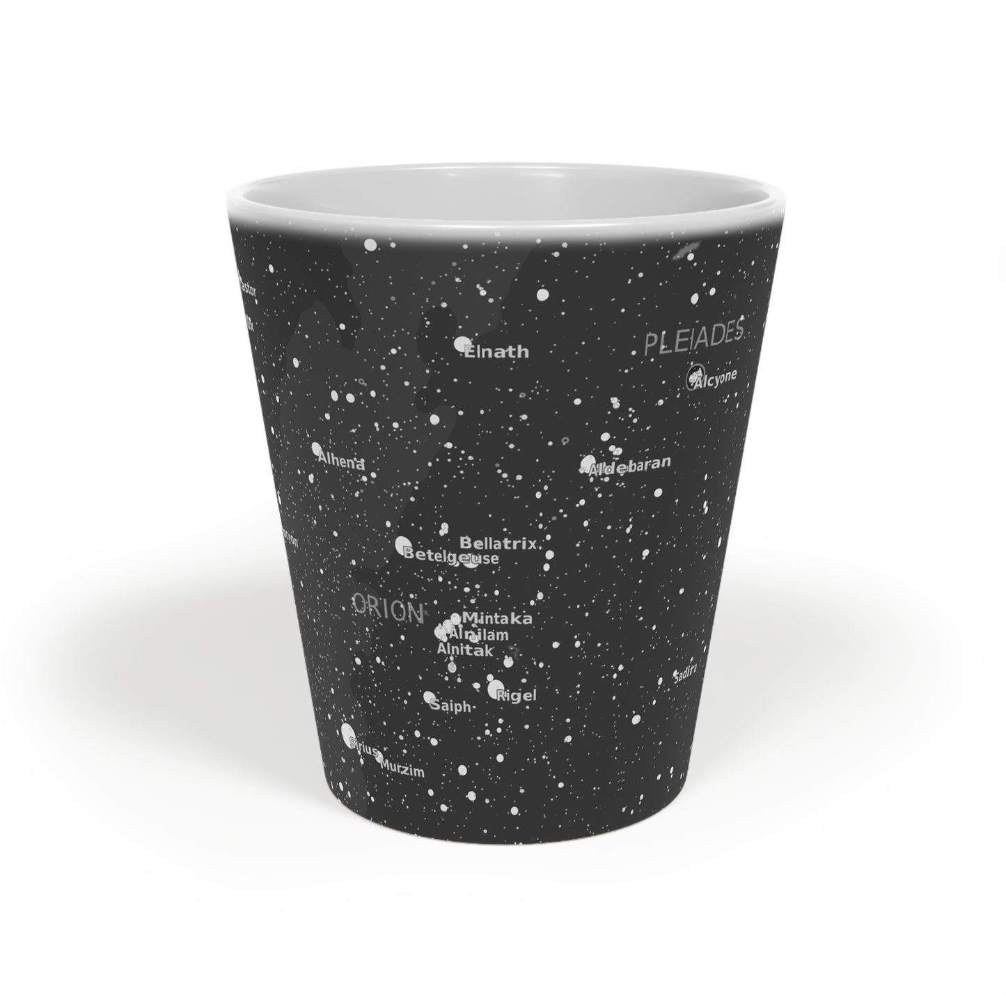 Constellation Latte Mug | 12oz Star Map Coffee Cup | Astronomy Barista Gift