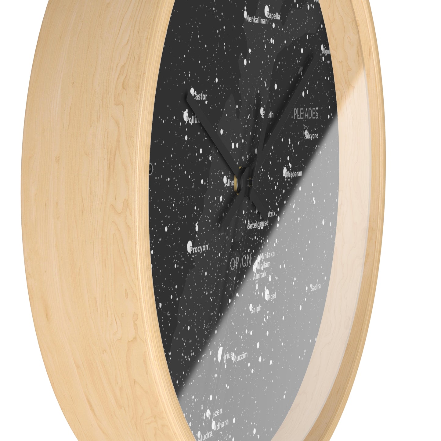 Galaxy Wall Clock | Celestial Star Map Clock | Astronomy Home Decor