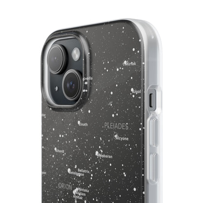 Flexi Star Map iPhone Case | Constellation iPhone Cover | Slim Astronomy iPhone Case