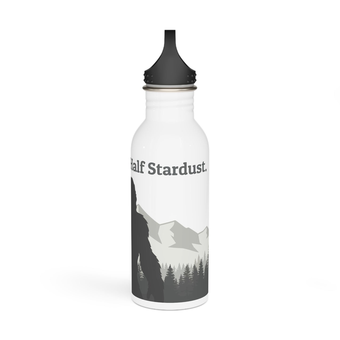 Bigfoot Mountain Stainless Steel Water Bottle – Sasquatch Adventure Hydration