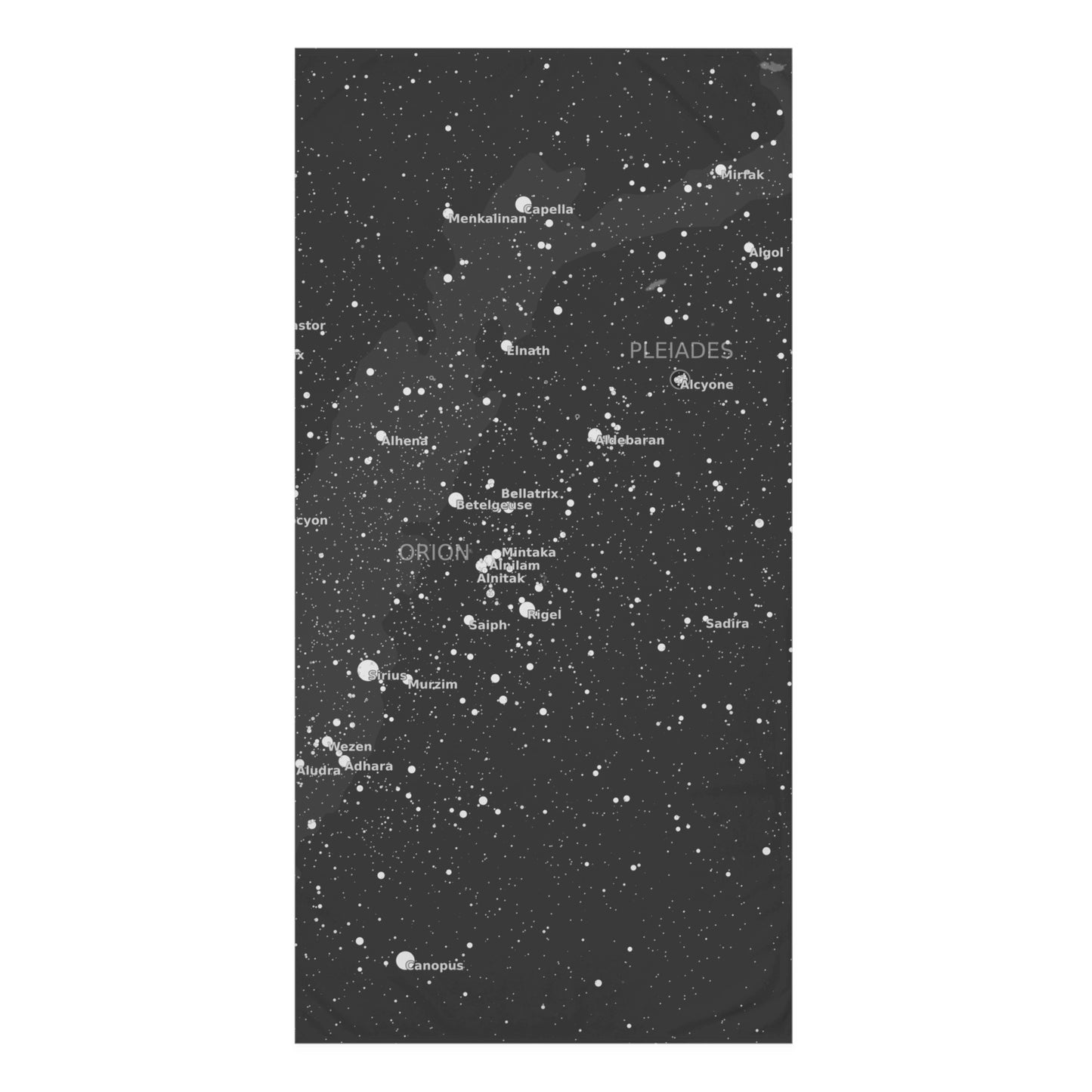 Dark Galaxy Beach Towel | Celestial Star Map Towel | Astronomy Gift