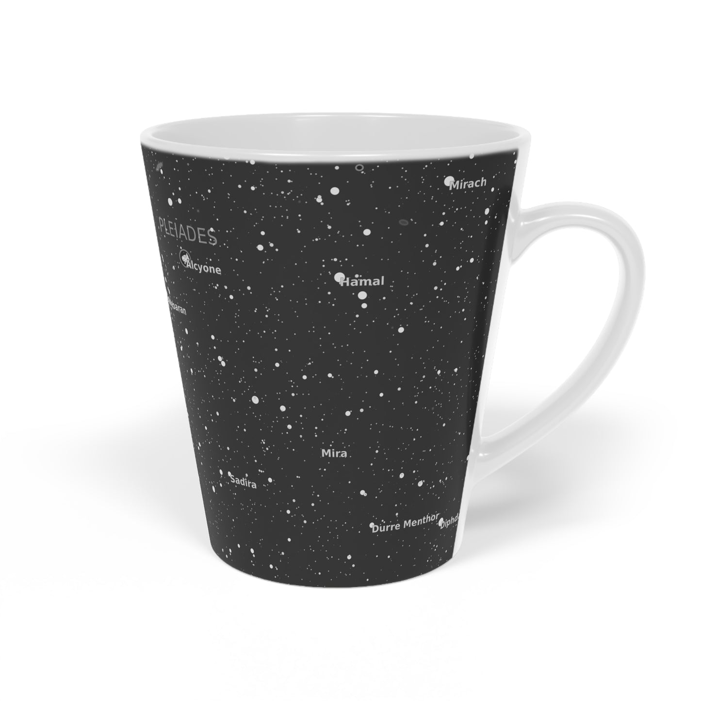 Constellation Latte Mug | 12oz Star Map Coffee Cup | Astronomy Barista Gift