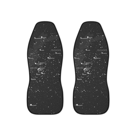 Galaxy Car Seat Covers | Celestial Star Map Covers | Astronomy Car Interior