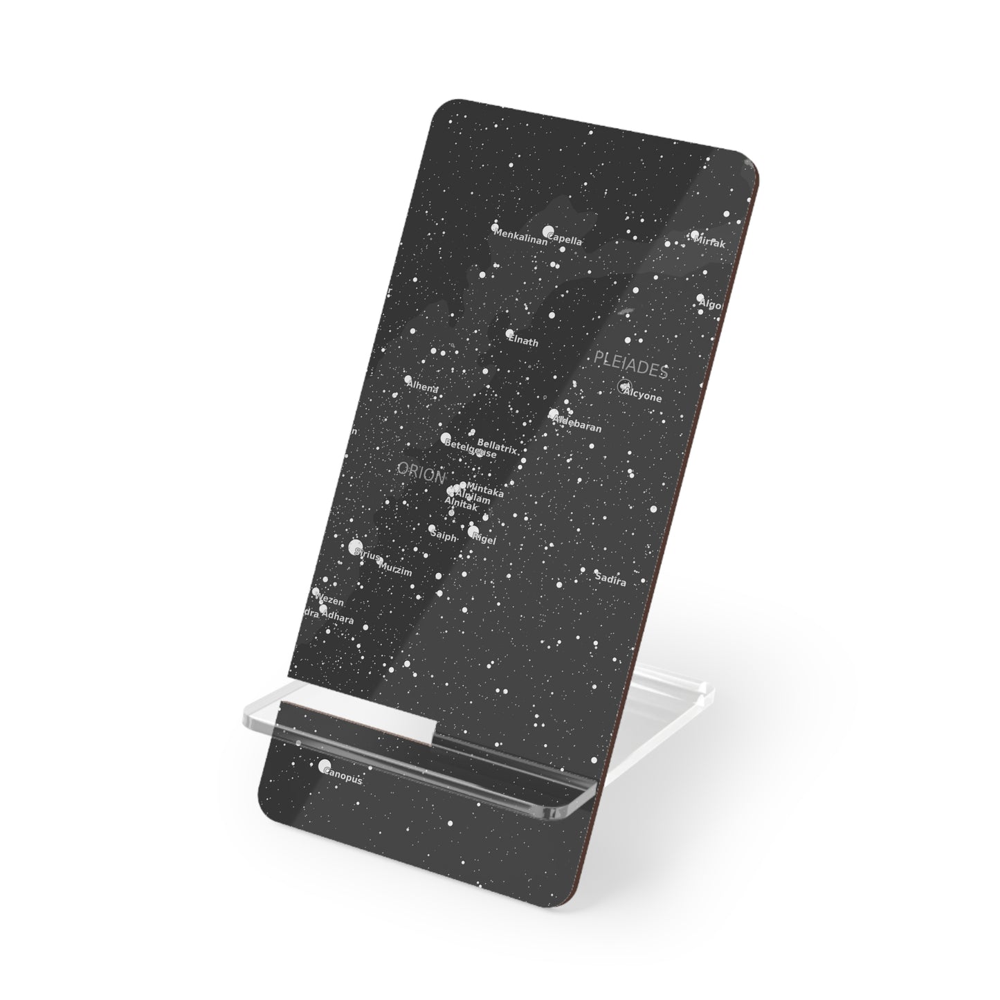 Star Map Phone Stand | Constellation Desk Decor | Astronomy Tech Gift for Him & Her