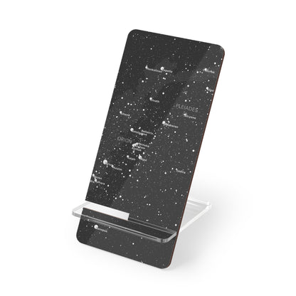 Star Map Phone Stand | Constellation Desk Decor | Astronomy Tech Gift for Him & Her