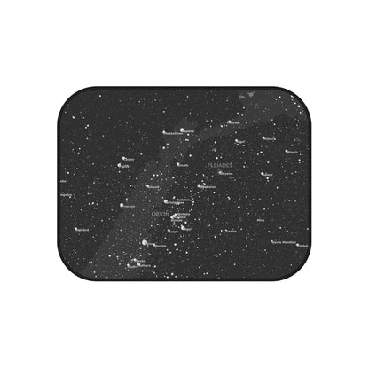 Galaxy Car Mats | Celestial Star Map Floor Mats | Astronomy Car Accessories