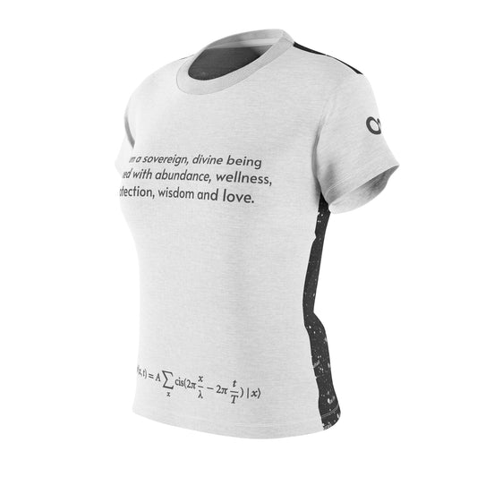 Hacking The Matrix Quantum Physics Womans Tee For Mindfulness, Manifestation, Law Of Attraction, Spiritual Practice, Zen, Higher Consciousness