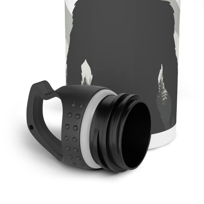 Bigfoot Mountain Stainless Steel Water Bottle – Sasquatch Adventure Hydration