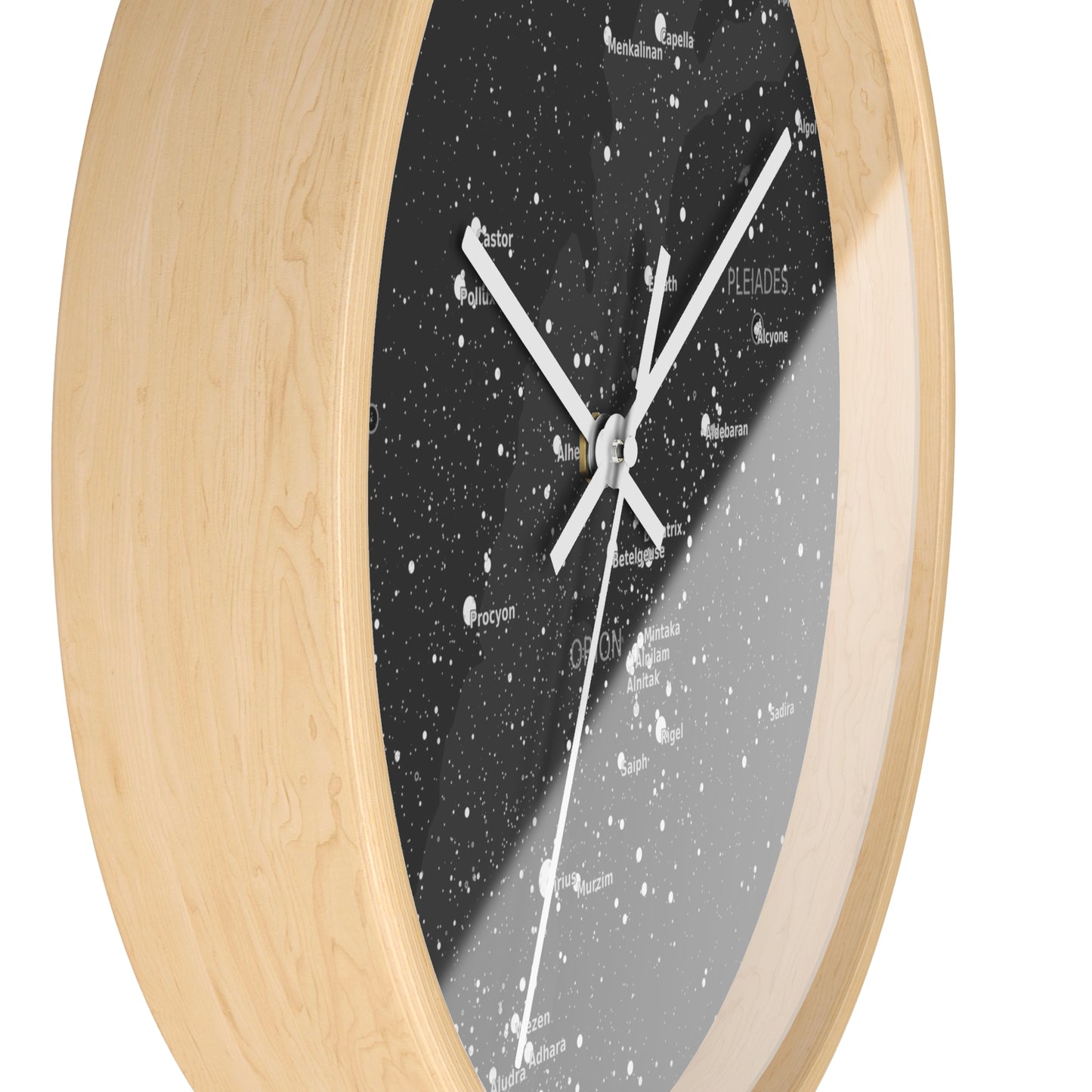 Galaxy Wall Clock | Celestial Star Map Clock | Astronomy Home Decor