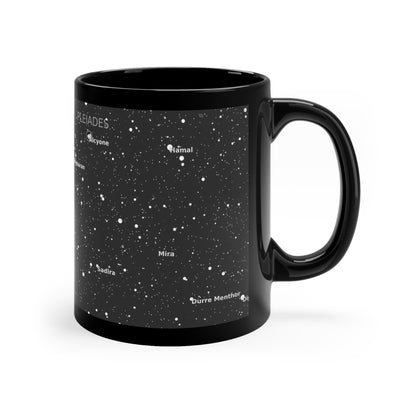 Astronomy Coffee Mug | 11oz Black Star Map Cup | Microwave & Dishwasher Safe Constellation Gift