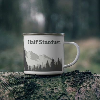 Bigfoot Mug | Sasquatch Enamel Camping Mug | Survival Gear Coffee Cup