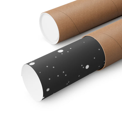 Galaxy Star Map Poster | Celestial Constellation Print | Astronomy Wall Art