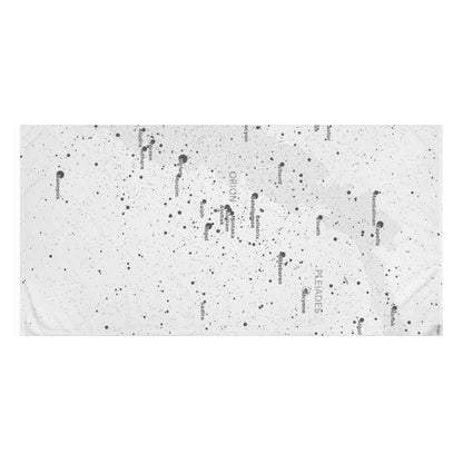 Light Galaxy Beach Towel | Celestial Star Map Towel | Astronomy Gift