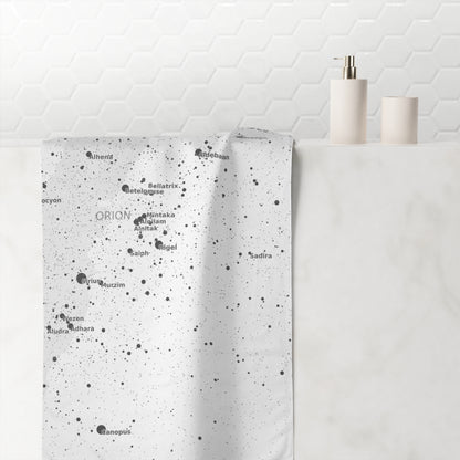 Light Galaxy Beach Towel | Celestial Star Map Towel | Astronomy Gift