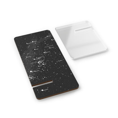 Star Map Phone Stand | Constellation Desk Decor | Astronomy Tech Gift for Him & Her