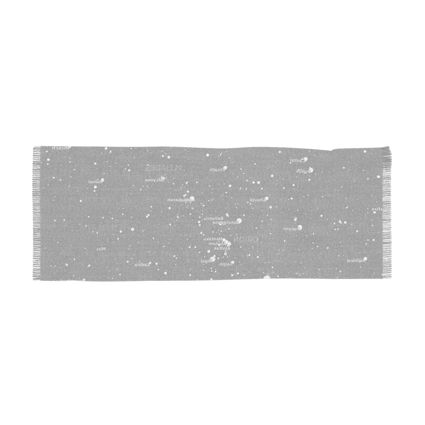 Dark Galaxy Scarf | Celestial Star Map Scarf | Constellation Scarf Gift