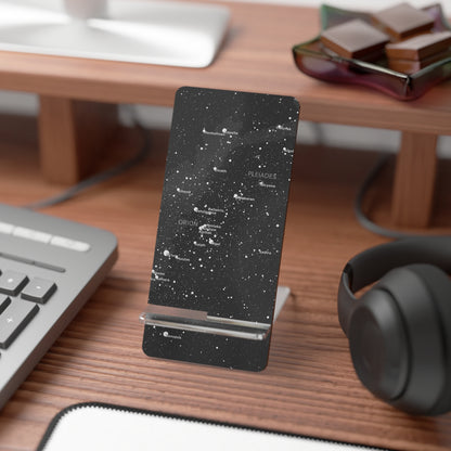 Star Map Phone Stand | Constellation Desk Decor | Astronomy Tech Gift for Him & Her