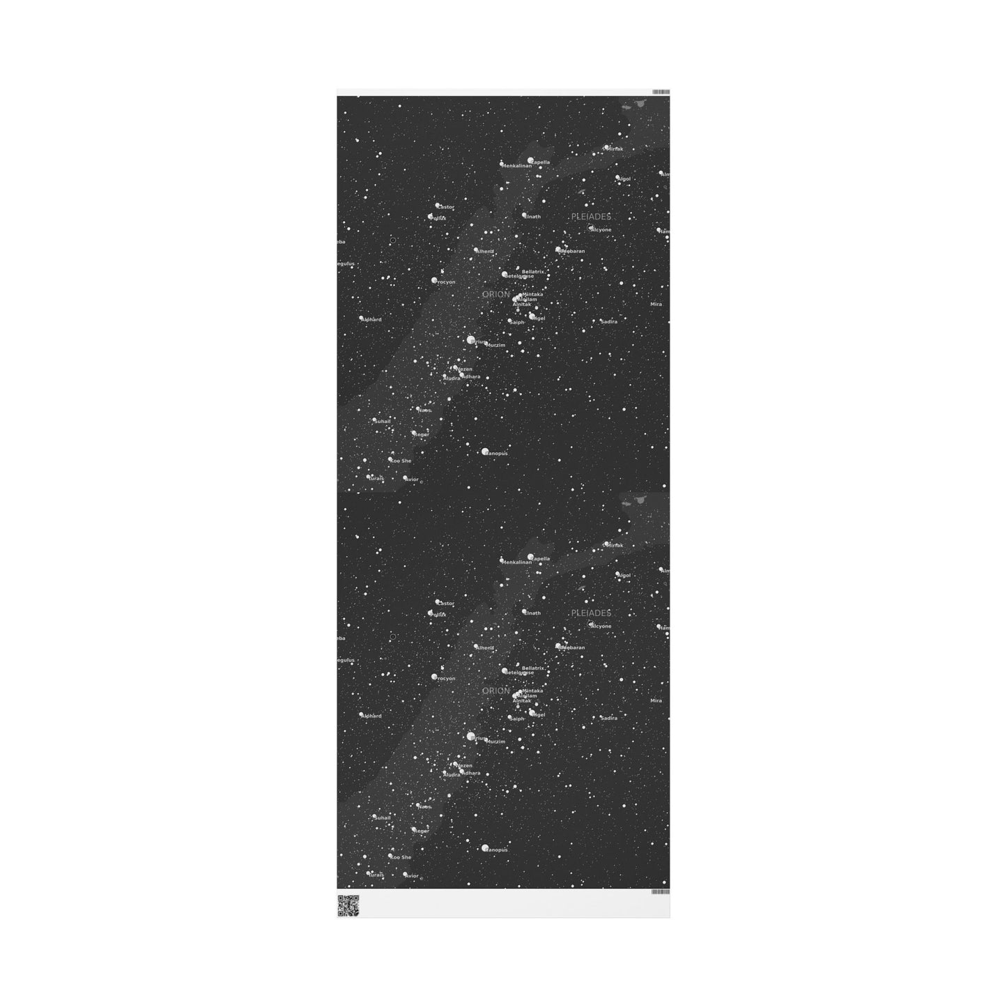 Celestial Star Map Wrapping Paper | Galaxy Gift Wrap | Constellation Wrapping Paper