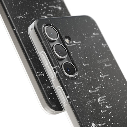 Flexi Star Map Android Case | Constellation Android Cover | Slim Astronomy Android Case