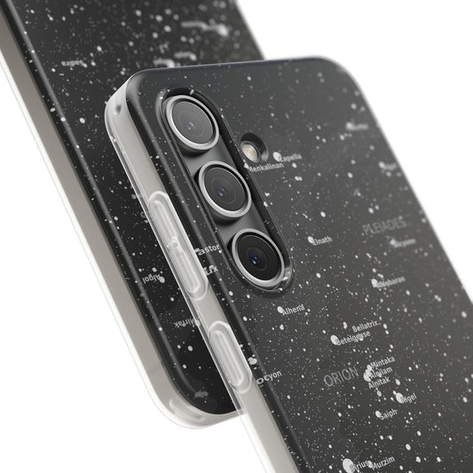 Flexi Star Map Android Case | Constellation Android Cover | Slim Astronomy Android Case