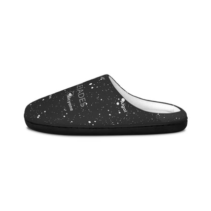 Woman's Galaxy Slippers | Star Map House Shoes | Cozy Astronomy Gift
