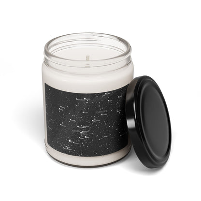 Vegan Soy Candle | 9oz Celestial Star Map Jar | Natural Scented Candle