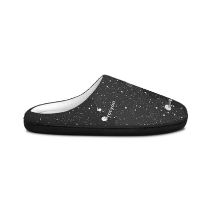 Woman's Galaxy Slippers | Star Map House Shoes | Cozy Astronomy Gift